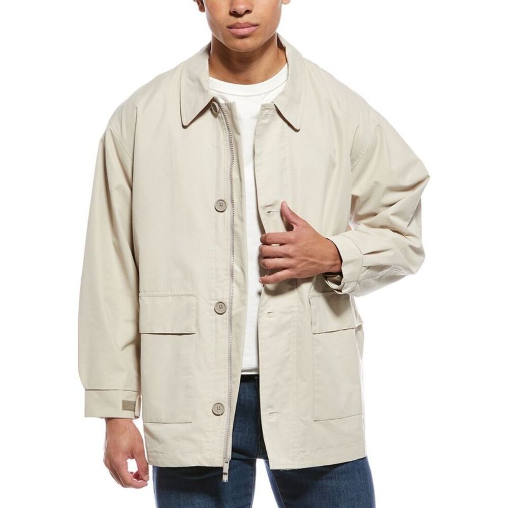 Fear Of God Essentials Mens  Barn Jacket, Beige